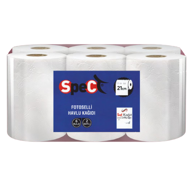 Spect Fotoselli Havlu 3,5 Kg 6'LI