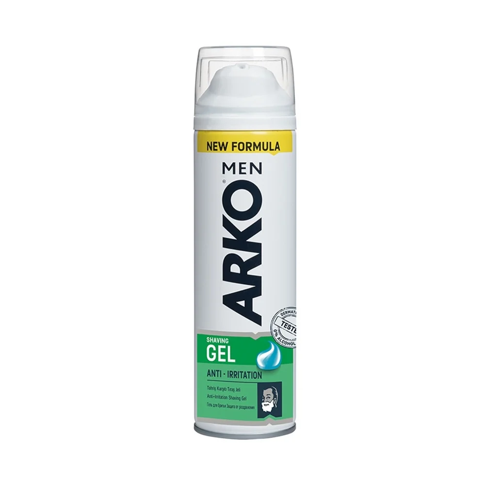 ARKO TRAŞ JELİ ANTI IRRITATION 200 ML  (505656)