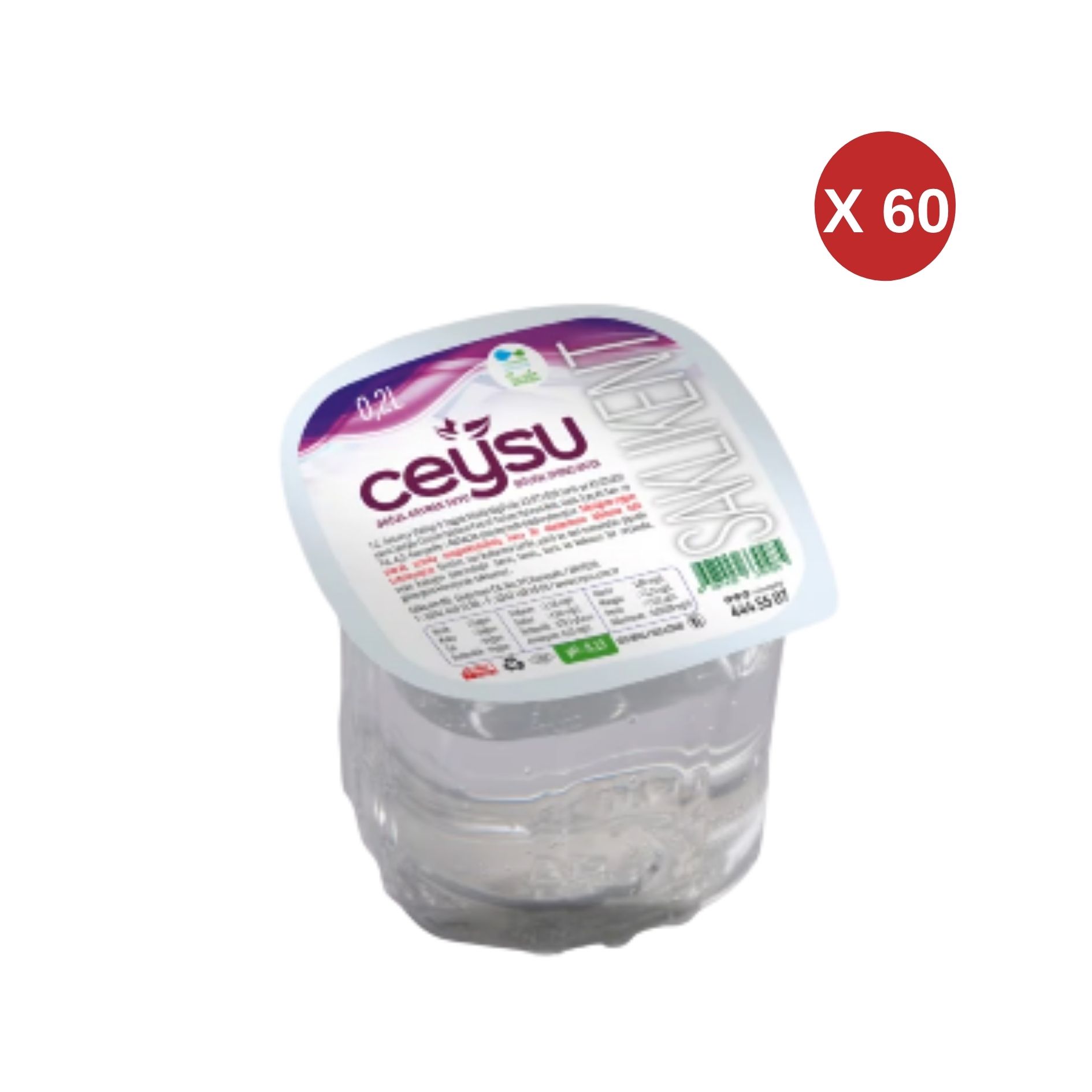 CEYSU YENİ BARDAK 200 ML * 60 AD
