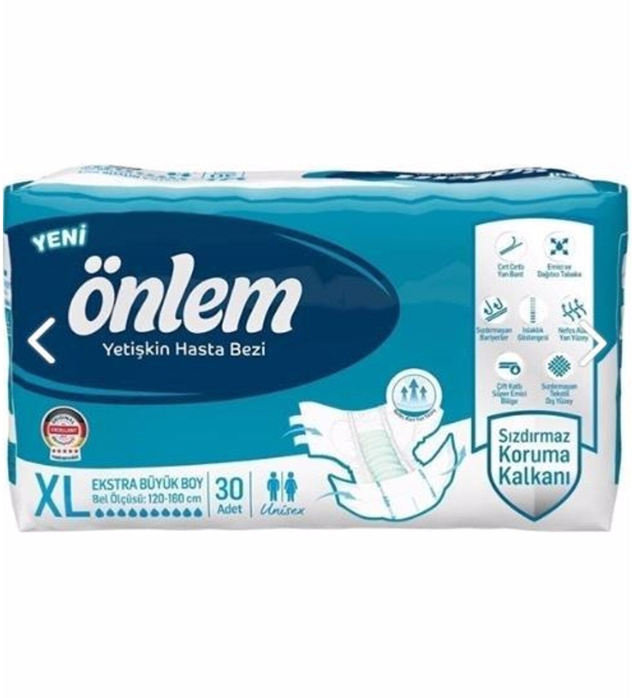  ÖNLEM HASTA BEZİ B.BANTLI XX LARGE 30 LU