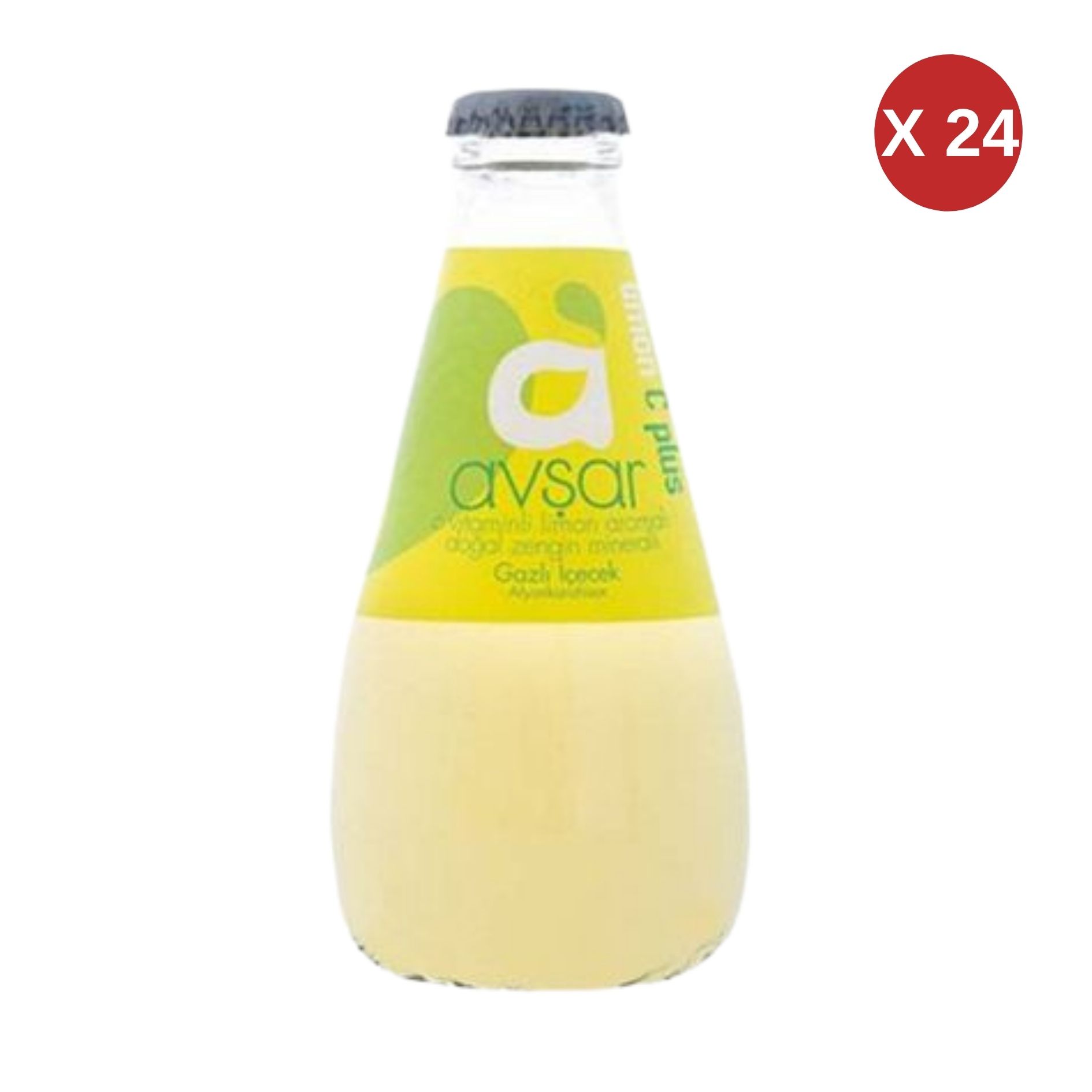 AVŞAR LİMON C PLUS MADEN SUYU 200 ML (24 ADET)
