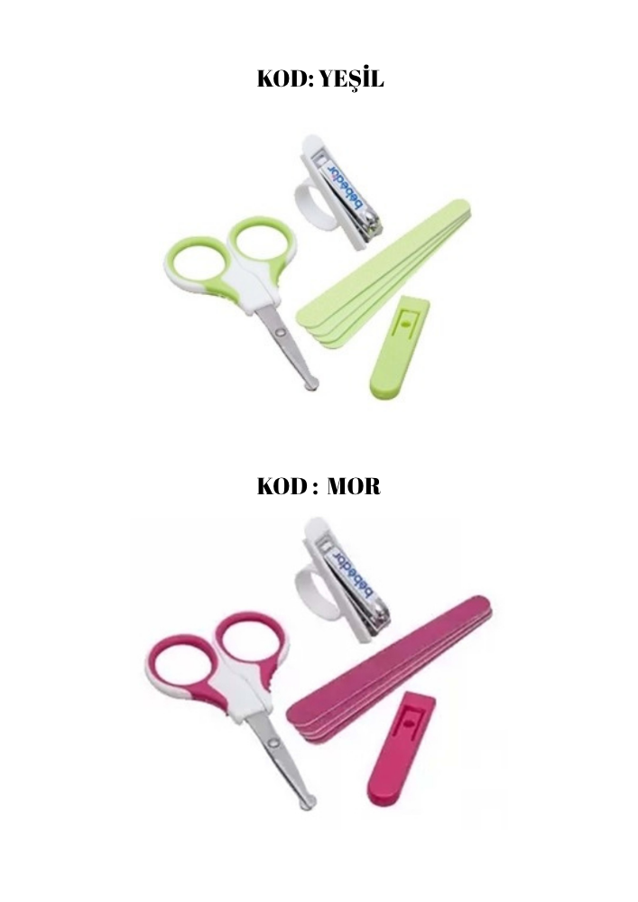 BEBEDOR BEBEK TIRNAK BAKIM SETİ-8550 R1