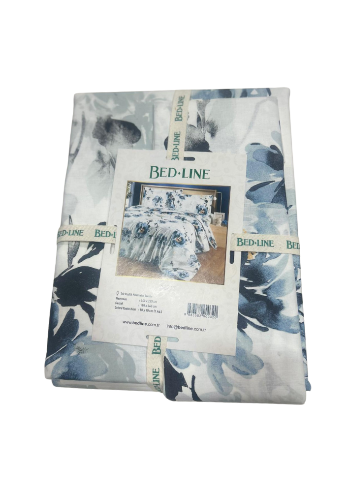 BED LİNE RANFORCE NEVRESİM TAKIMI TEK KİŞİLİK POPP