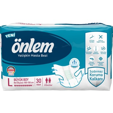  ÖNLEM HASTA BEZİ B.BANTLI LARGE 30 LU