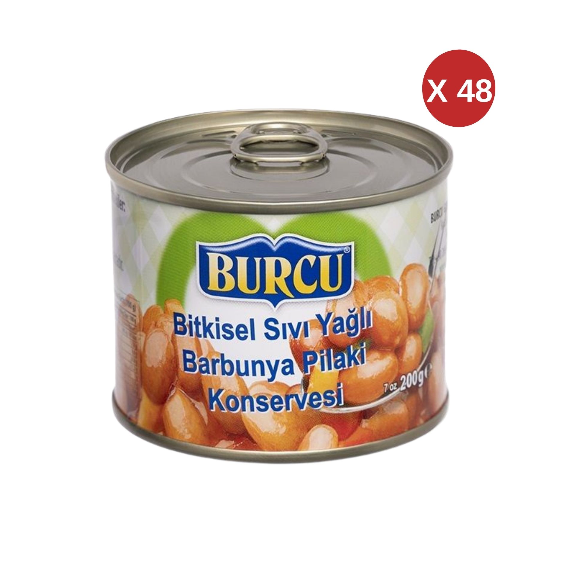 BARBUNYA KONSERV.200 GR(48 ADET)