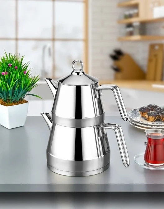 POLOCHEF NCK-101 ÇELİK ÇAYDANLIK AİLE BOY