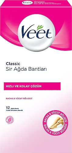 VEET 12 Lİ KLASİK AĞDA BANDI 