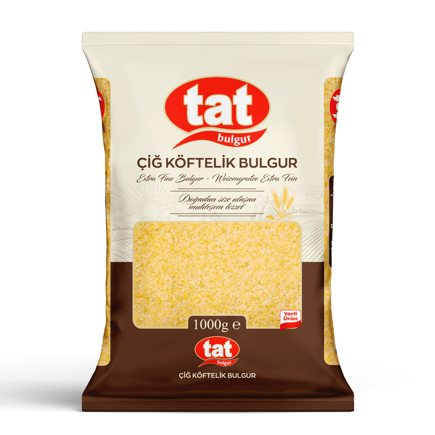 Tat Çiğ Köftelik Bulgur 1.000 Gr