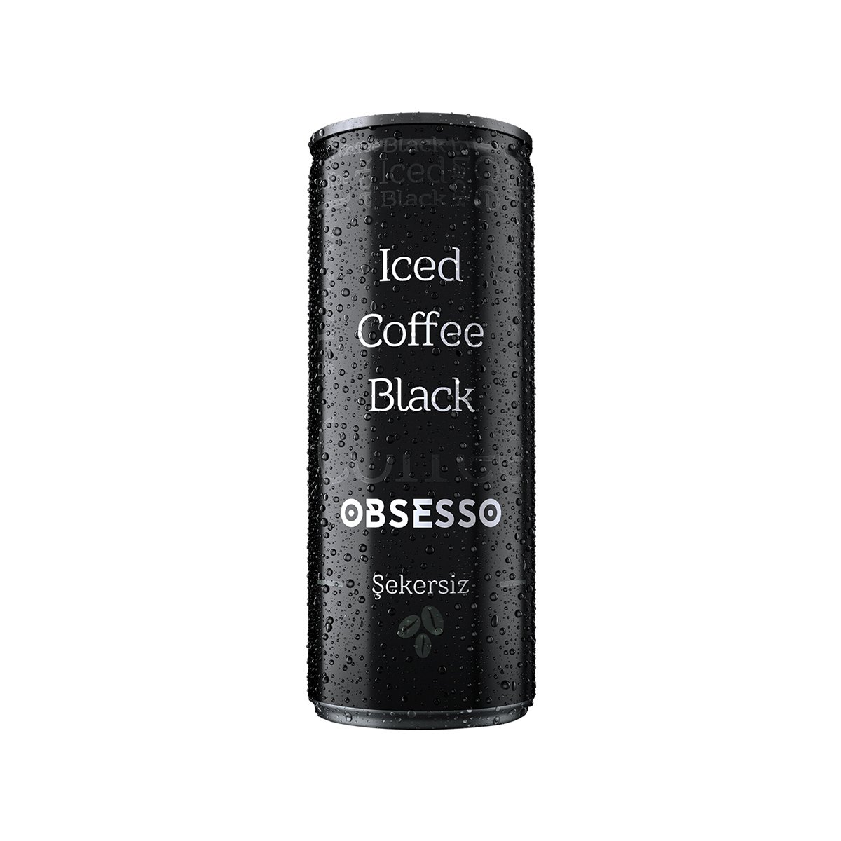 Obsesso Black Şekersiz Can 250 ML