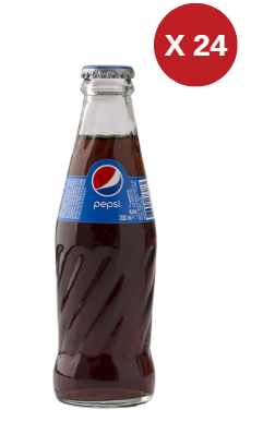 PEPSİ KOLA CAM ŞİŞE 200 ML 24 ADET