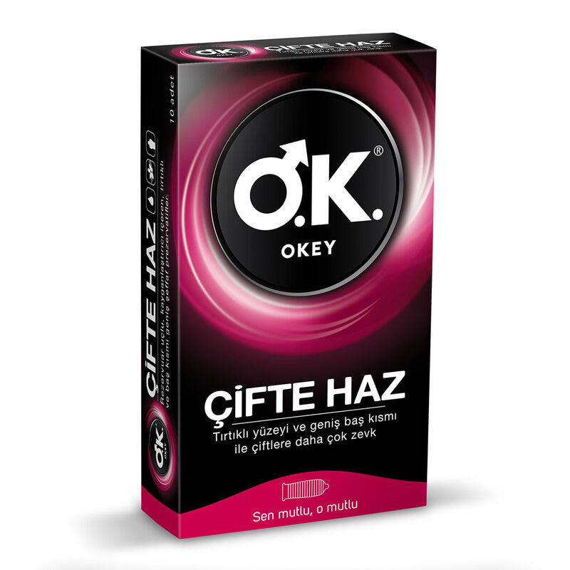 OKEY CONDOM ÇİFTE HAZ 