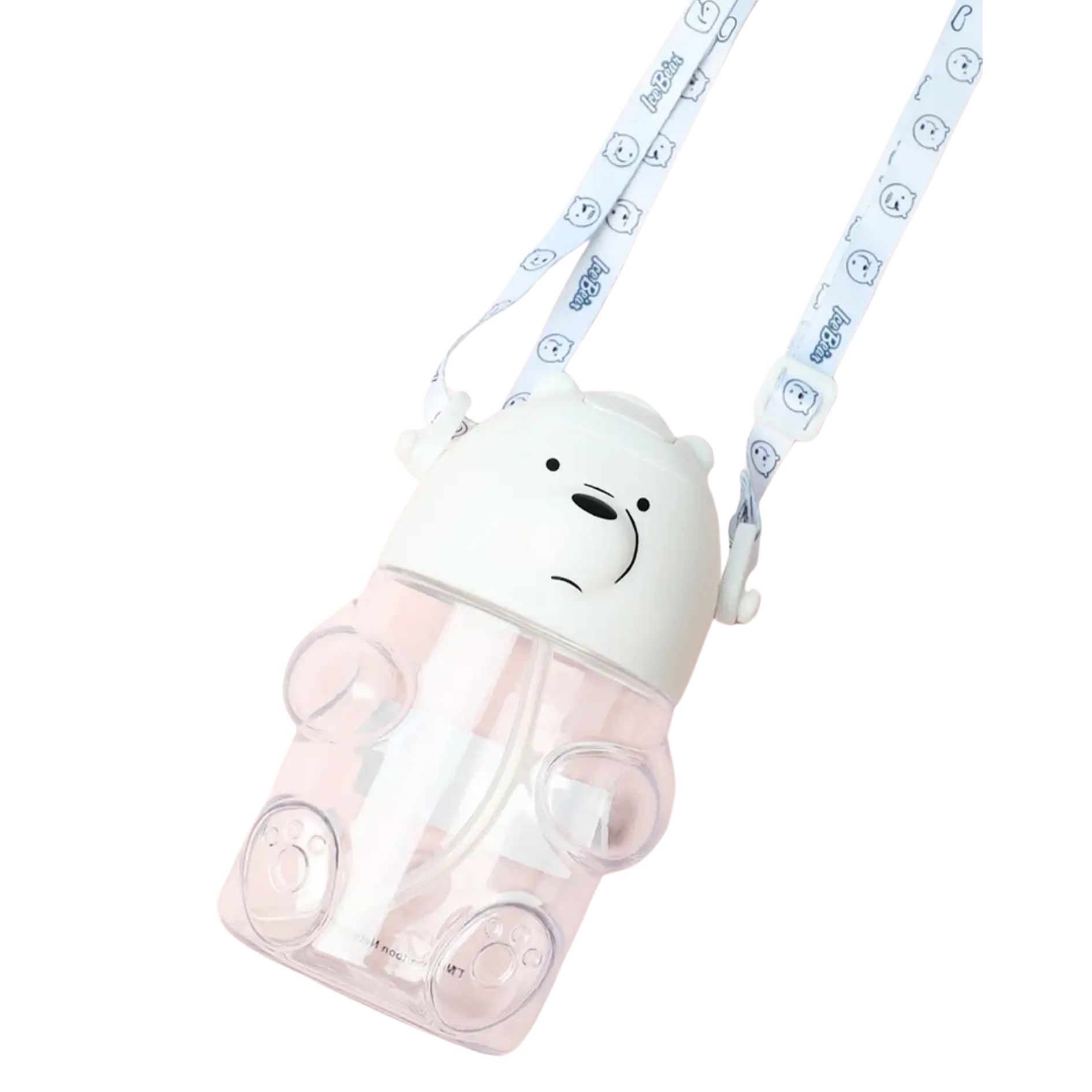 We Bare Bears Lisanslı Figür Plastik Suluk (600ml)