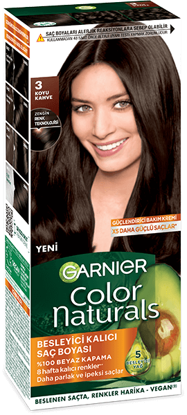 GARNIER 59 COLOR NATURALS 3 KOYU KAHVE