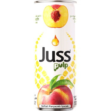 JUSS PARÇACIKLI TENEKE ŞEFTALİ 250 ML