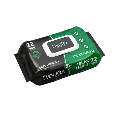 FLODEX ISLAK HAVLU 72 Lİ- GREEN GARDEN