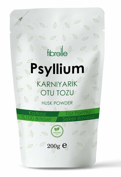 Fibrelle Psyllium ( Karnıyarık Otu Tozu ) 200 gr