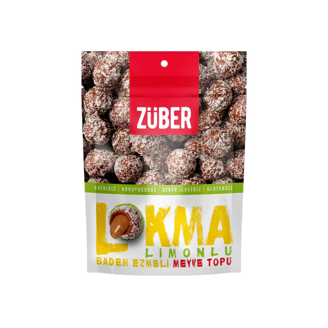  ZÜBER LOKMA Limonlu Badem Ezmeli 96gr