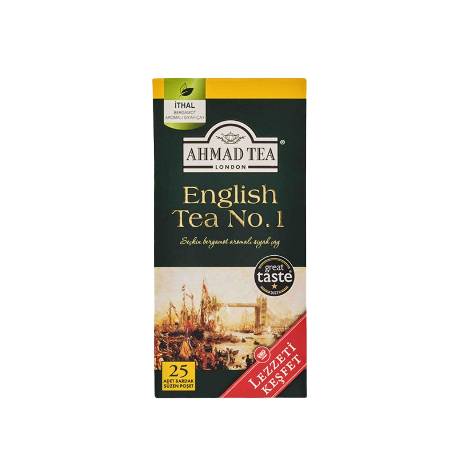  AHMAD TEA NO.1 25X2 GR BARDAK POŞET ÇAY-1703
