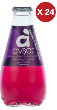 AVŞAR KARADUT&FRENK ÜZÜMÜ ARM.200 ML (24 ADET)