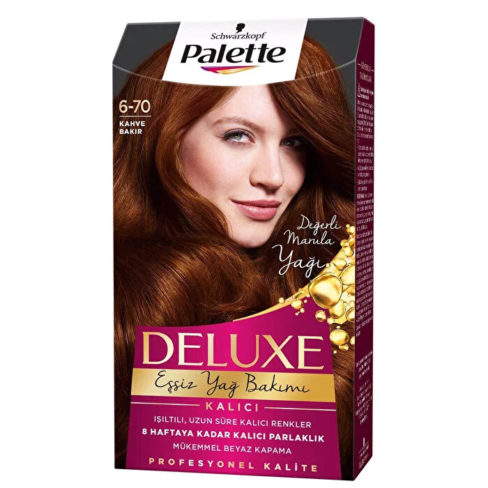 PALETTE DELUXE SAÇ BOYASI 50 ML 6-70 KAHVE BAKIR