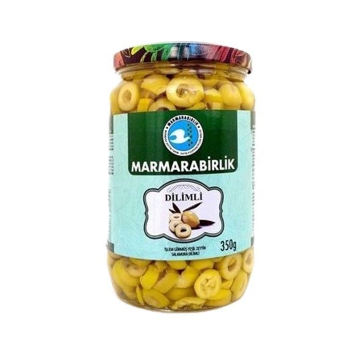 YEŞİL DİLİMLİ ZEYTİN 350GR