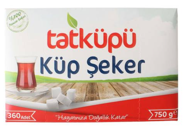 TATKÜPÜ KÜP ŞEKER 360 AD - 750 GR 