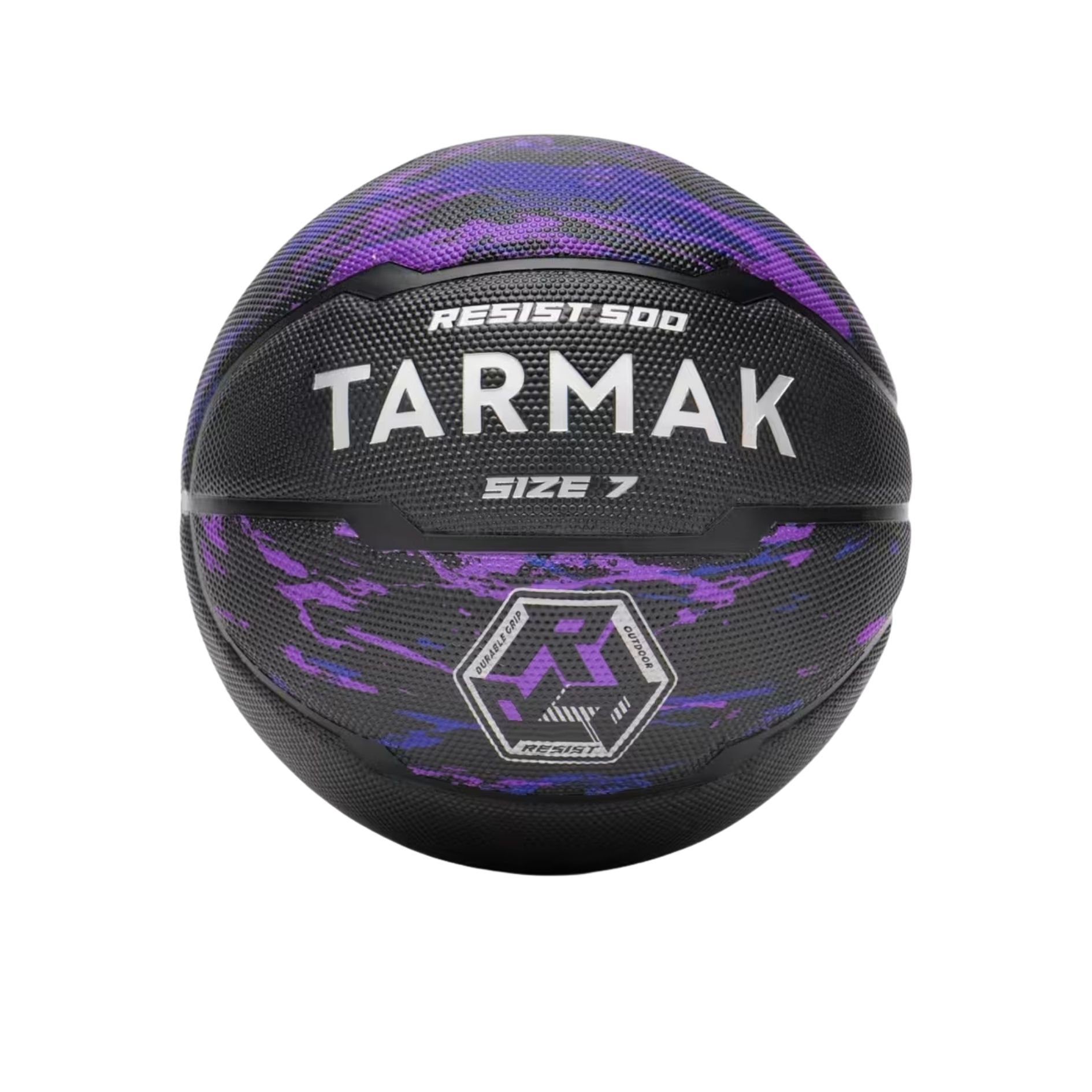 Çocuk Basketbol Topu R500 -7 Numara Mor Siyah