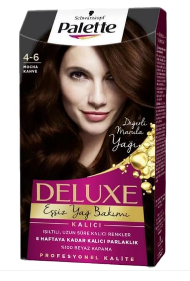 PALETTTE DELUXE SAÇ BOYASI 50 ML 4-6 MOCHA KAHVE