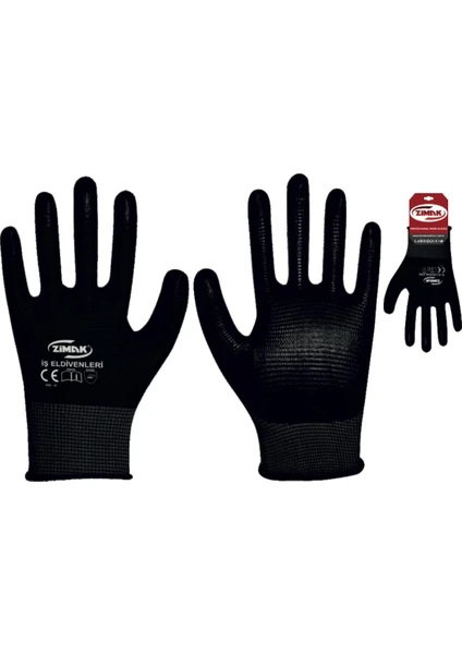 ZİMAK SİYAH TIRTIKLI ELDİVEN (EL-150)