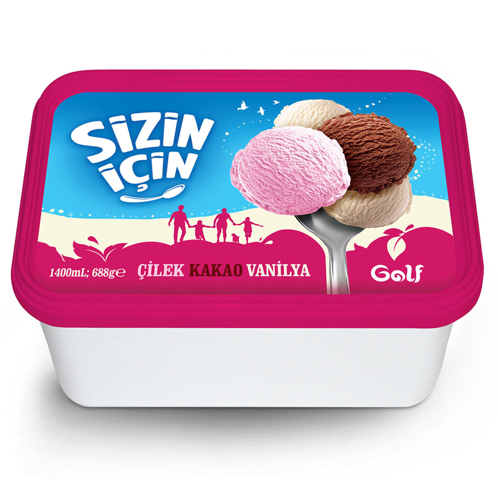 GOLF S.İÇİN KAK VAN-ÇiL 1400 ML