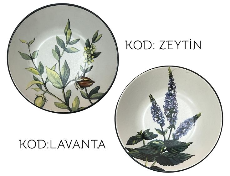 10 NO KERAMİKA YEMEK TABAĞI