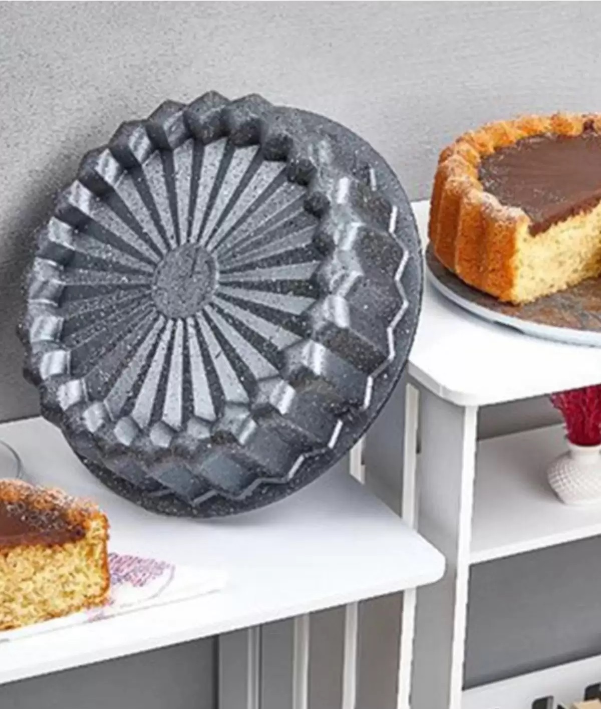 POLOCHEF STR-126 DÖKÜM KEK KALIBI 26 CM