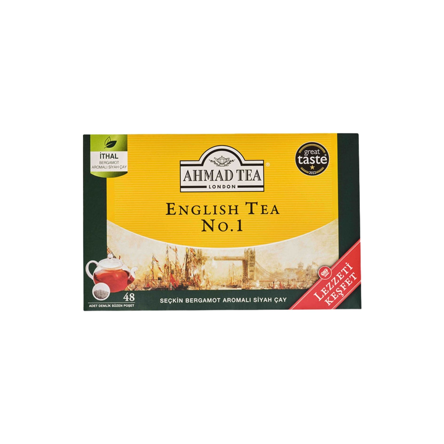  AHMAD TEA ENG TEA NO.1 48X3,2 GR DEMLİK POŞET ÇAY