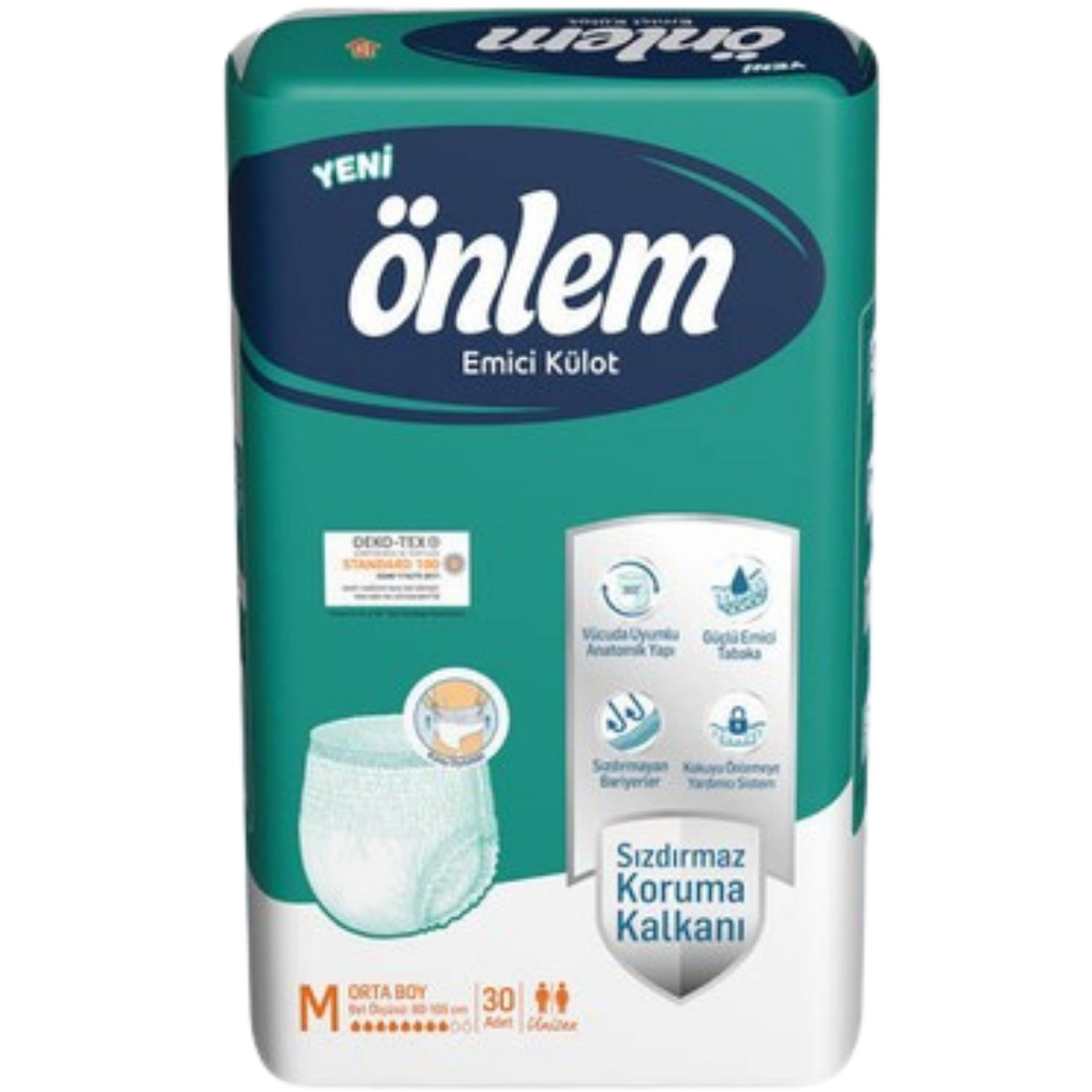  ÖNLEM HASTA BEZİ KÜLOTLU MEDIUM 30 LU