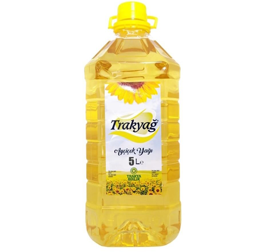 TRAKYAĞ 5 LT AYÇİÇEK PET ŞİŞE