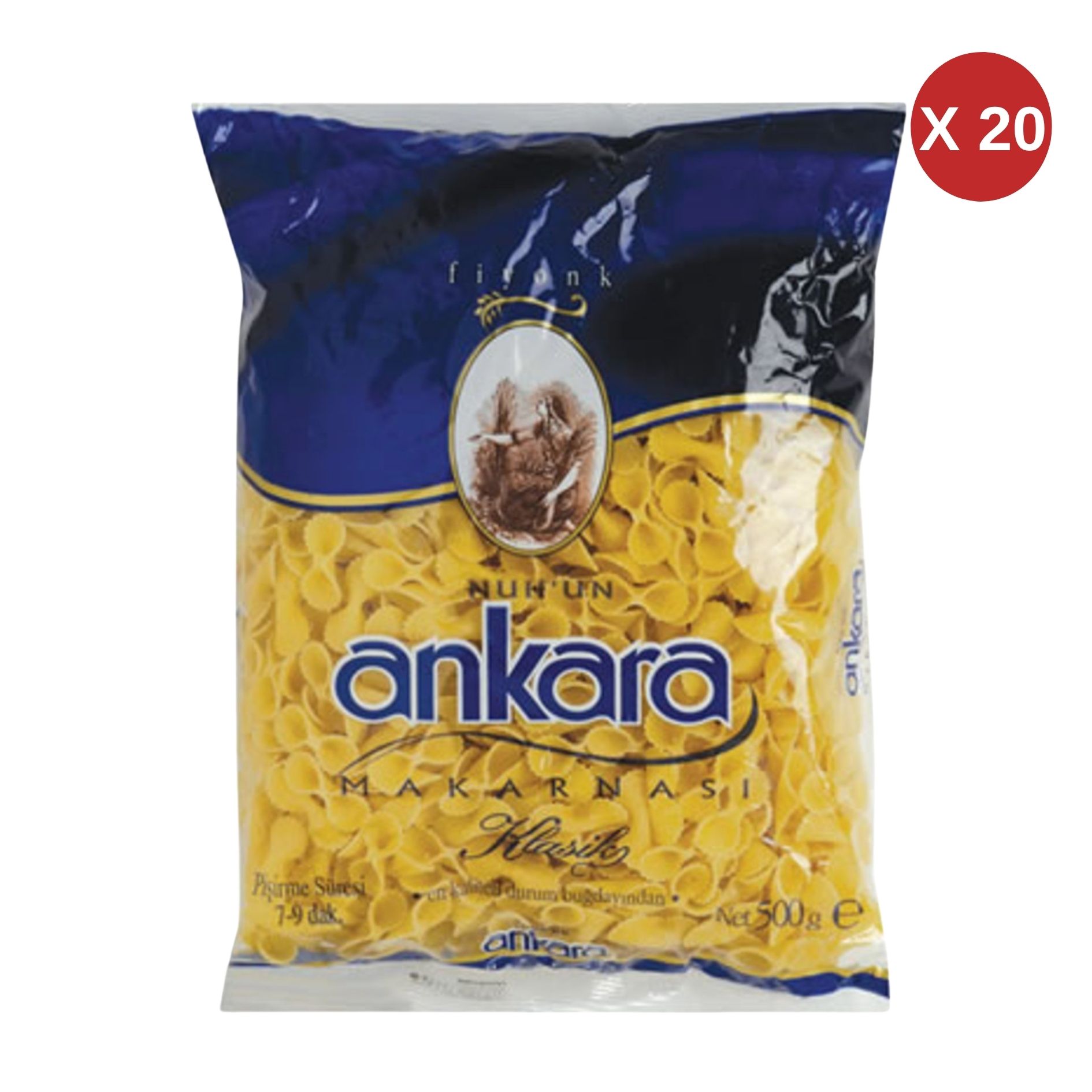 ANKARA MAKARNA FİYONK 500 GR (20 ADET)