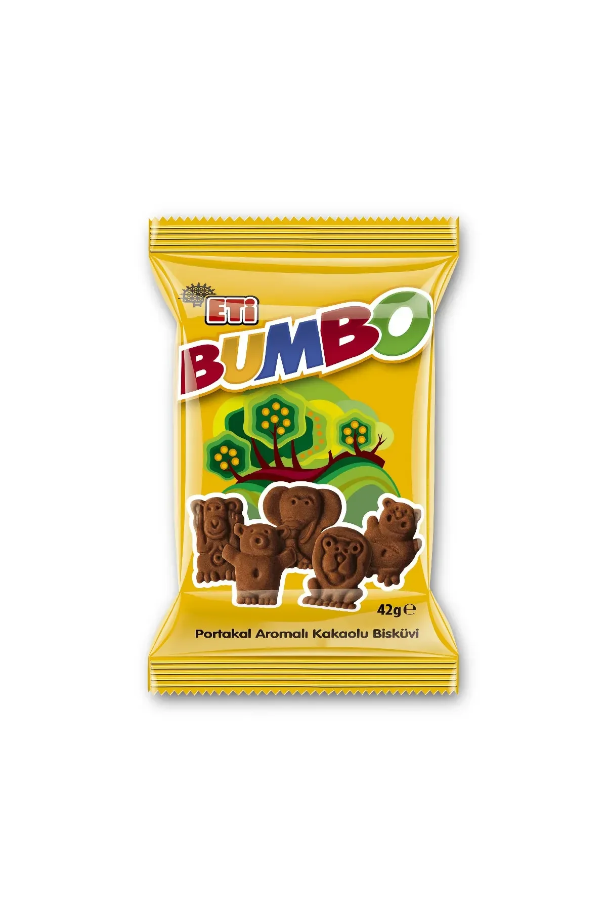 ETİ BUMBO PORTAKAL& KAKAOLU BİSKÜVİ 42 GR