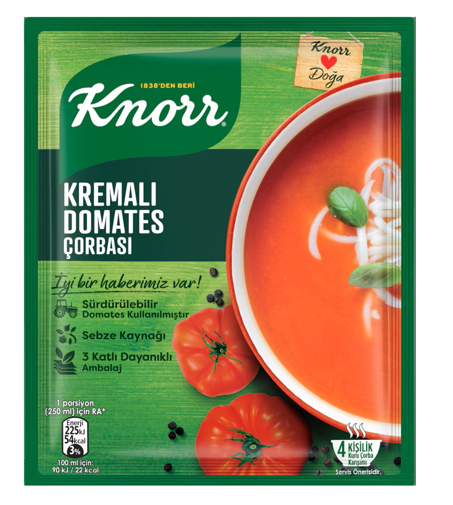 KNOR ÇORBA DOMATES  (12 ADET)