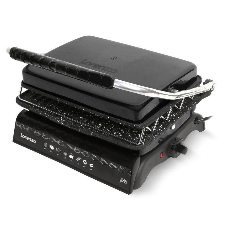 LORENZO DÖKÜM TOST MAKİNASI  TEFLON SİYAH