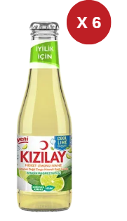 KIZILAY MEYVELİ MİSKET NANE LİMON 6 ADET