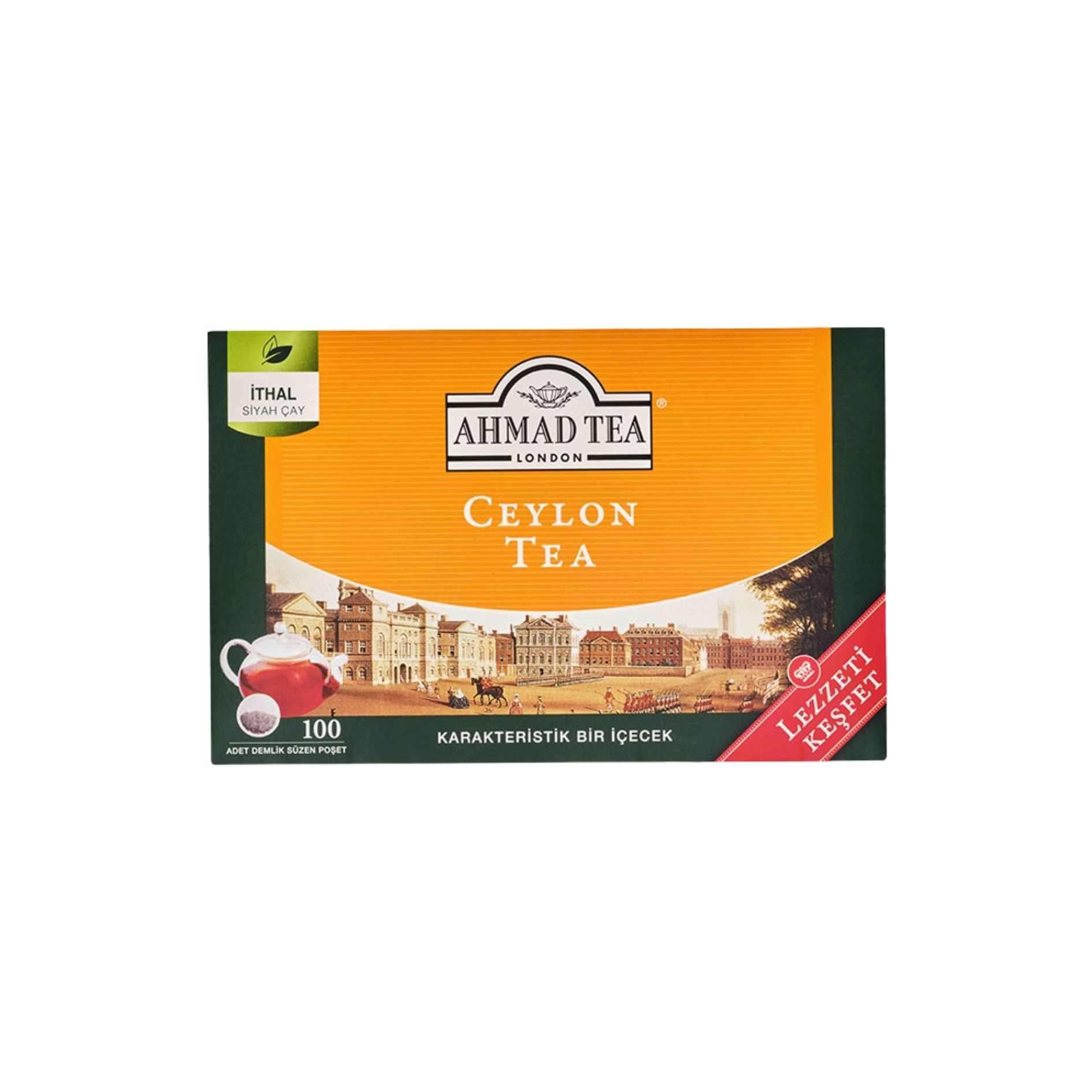  AHMAD TEA CEYLON 100X2 GR BARDAK PŞT ÇY-1222
