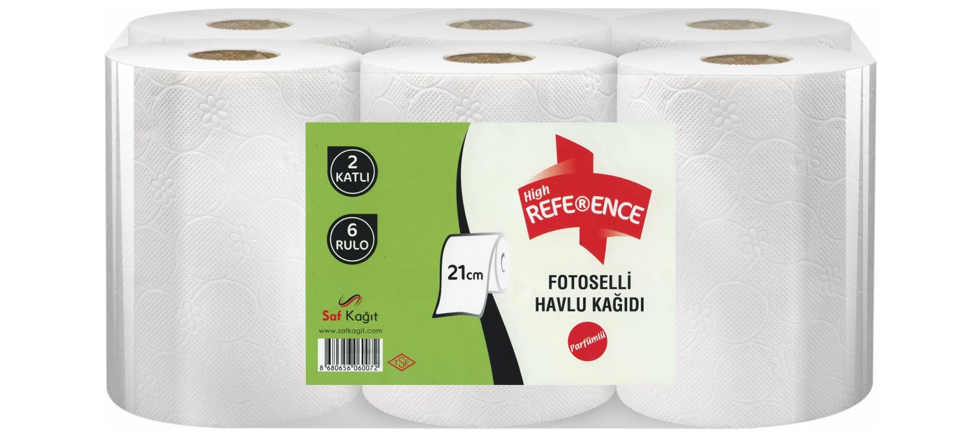 Reference Fotoselli Havlu 21 cm 4 Kg 6'LI