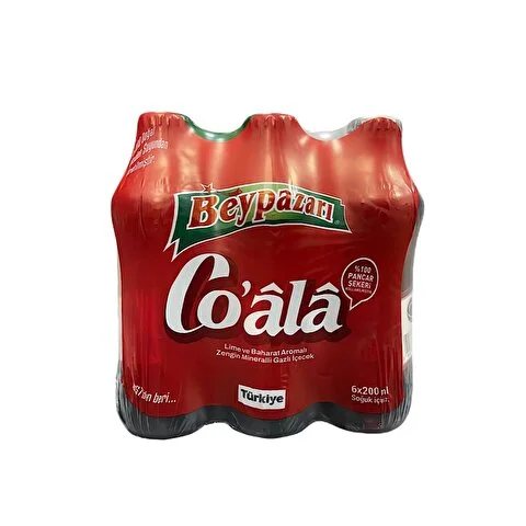 BEYPAZARI CO'ALA 200 ML 6 ADET