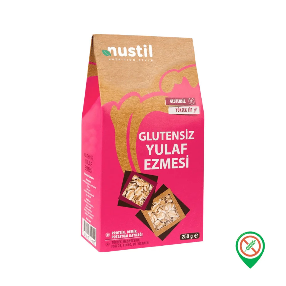 NUSTİL GLUTENSİZ YULAF EZMESİ 250G