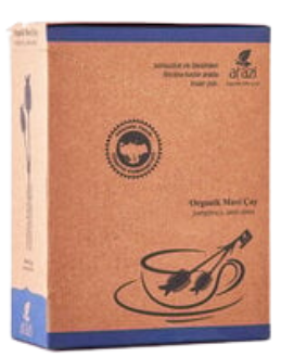 ARAZİ ORGANİK KARE MAVİ ÇAY10 G