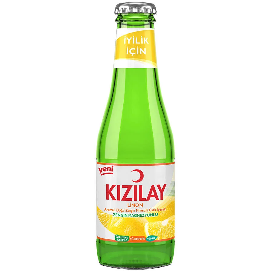 KIZILAY LİMONLU  C VİTAMİNLİ SODA 200 CC 
