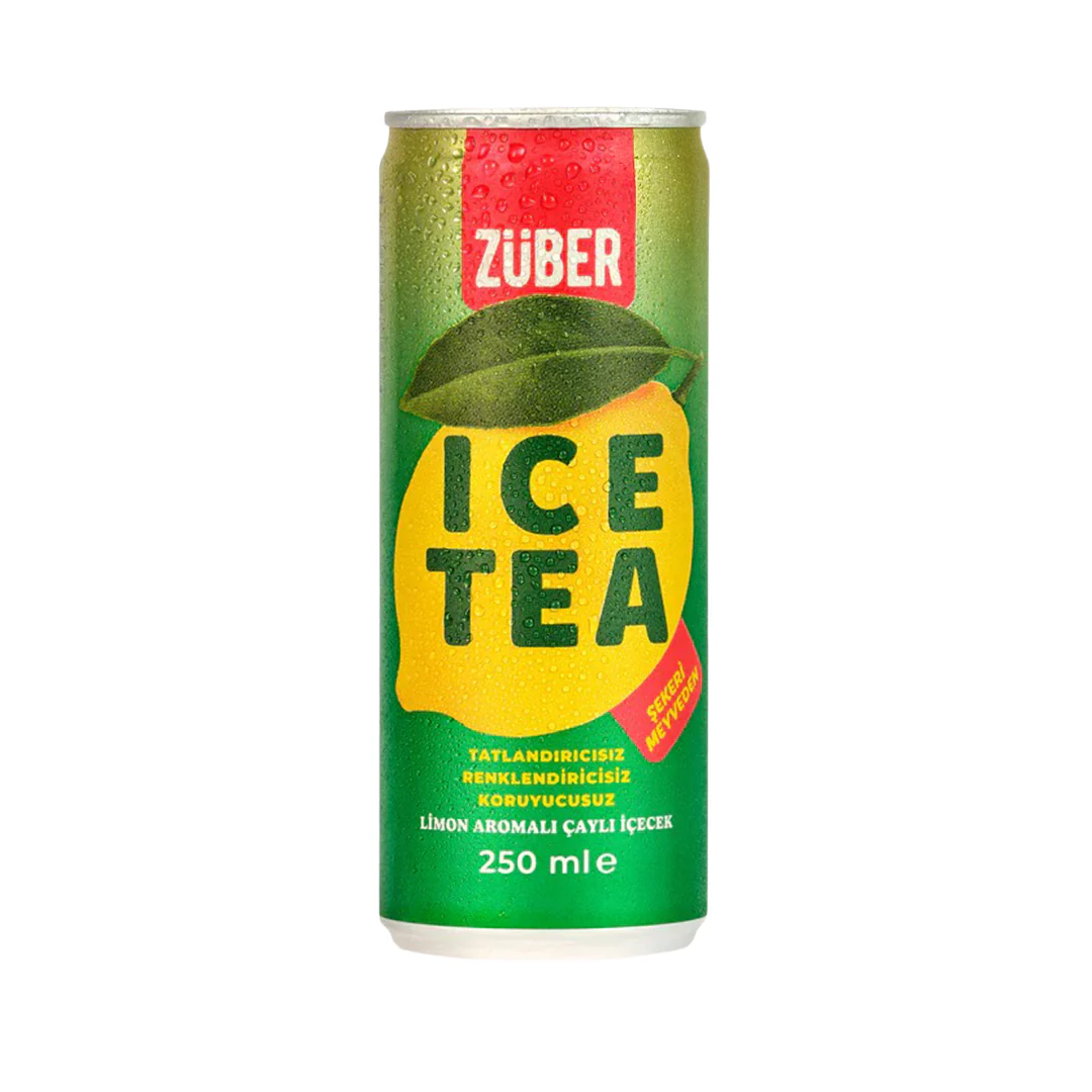 ZÜBER ICE TEA LİMON AROMALI 250 ML