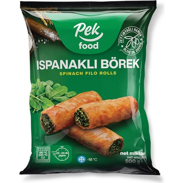 PEK FOOD ISPANAKLI BÖREK 500 GR 