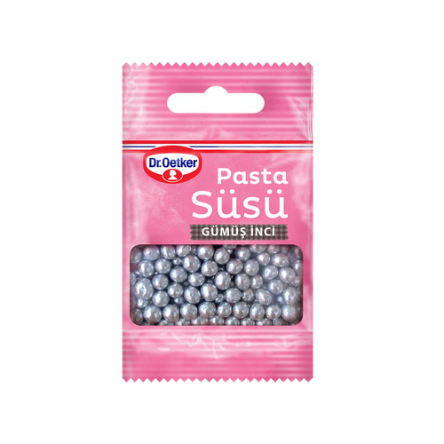 DR OETKER PASTA SÜSÜ 10GR GÜMÜŞ İNCİ