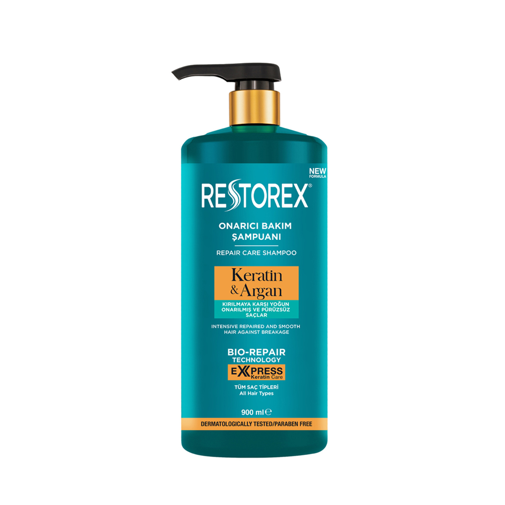 RESTOREX ŞAMPUAN KERATİN- ARGAN 900 ML